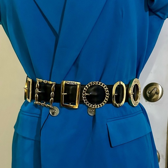 Iconic Vintage CC Rue Cambon Belt – 1980s Lagerfeld Era Belt main image 11